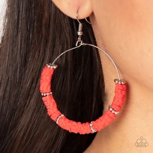 Loudly Layered Red Earrings  ❤️